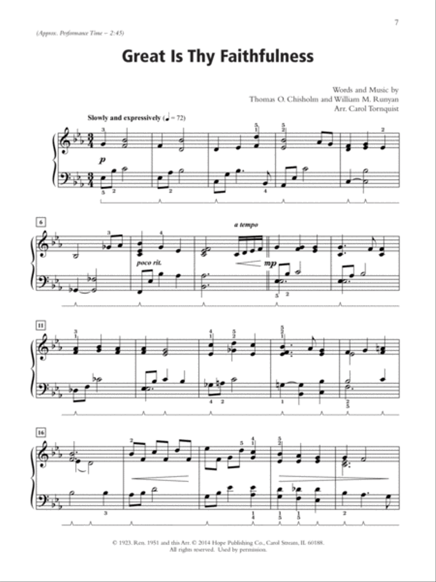 What Praise Can I Play for Weddings? Piano Solo scores gallery preview page 3