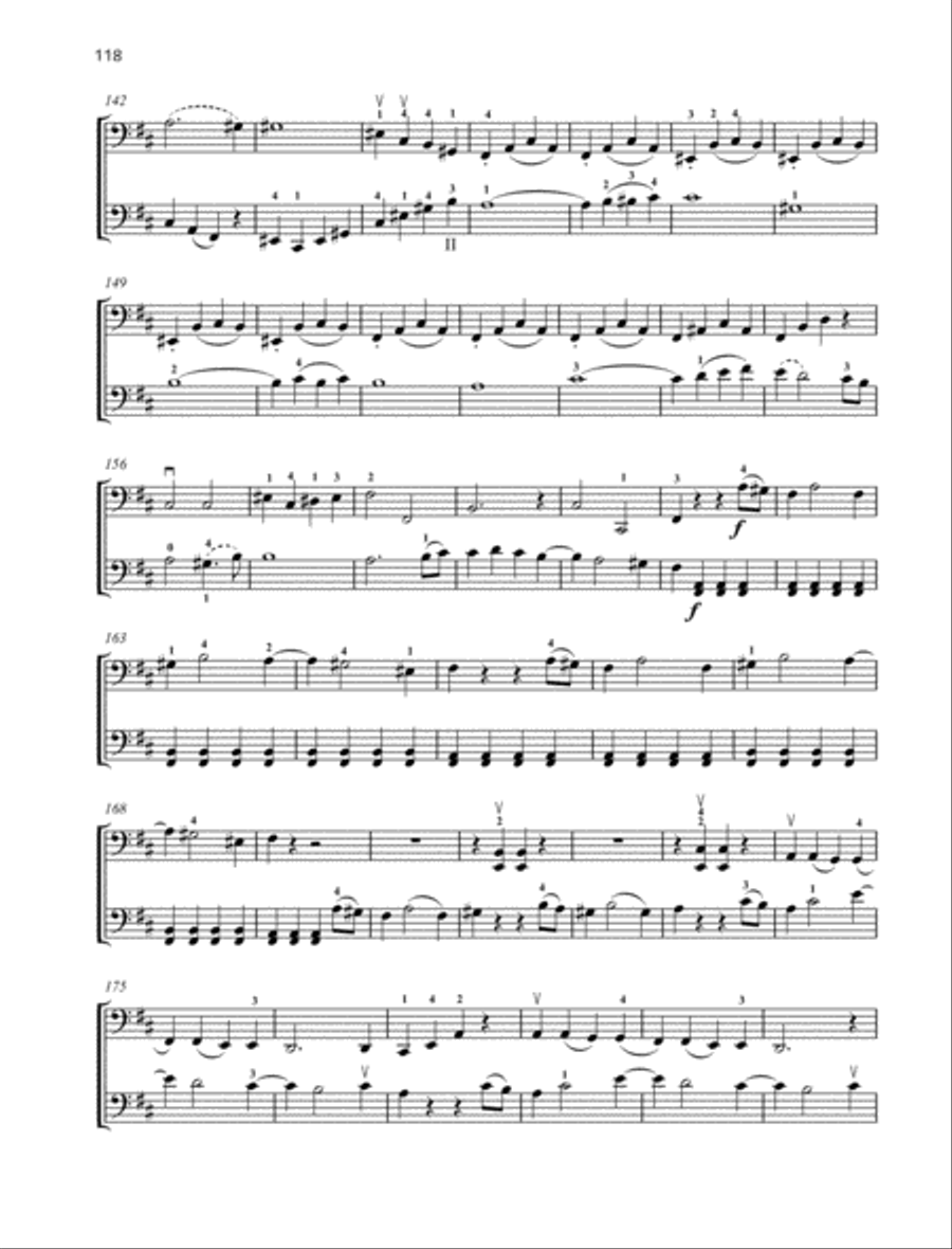 Duo B minor Cello scores gallery preview page 6