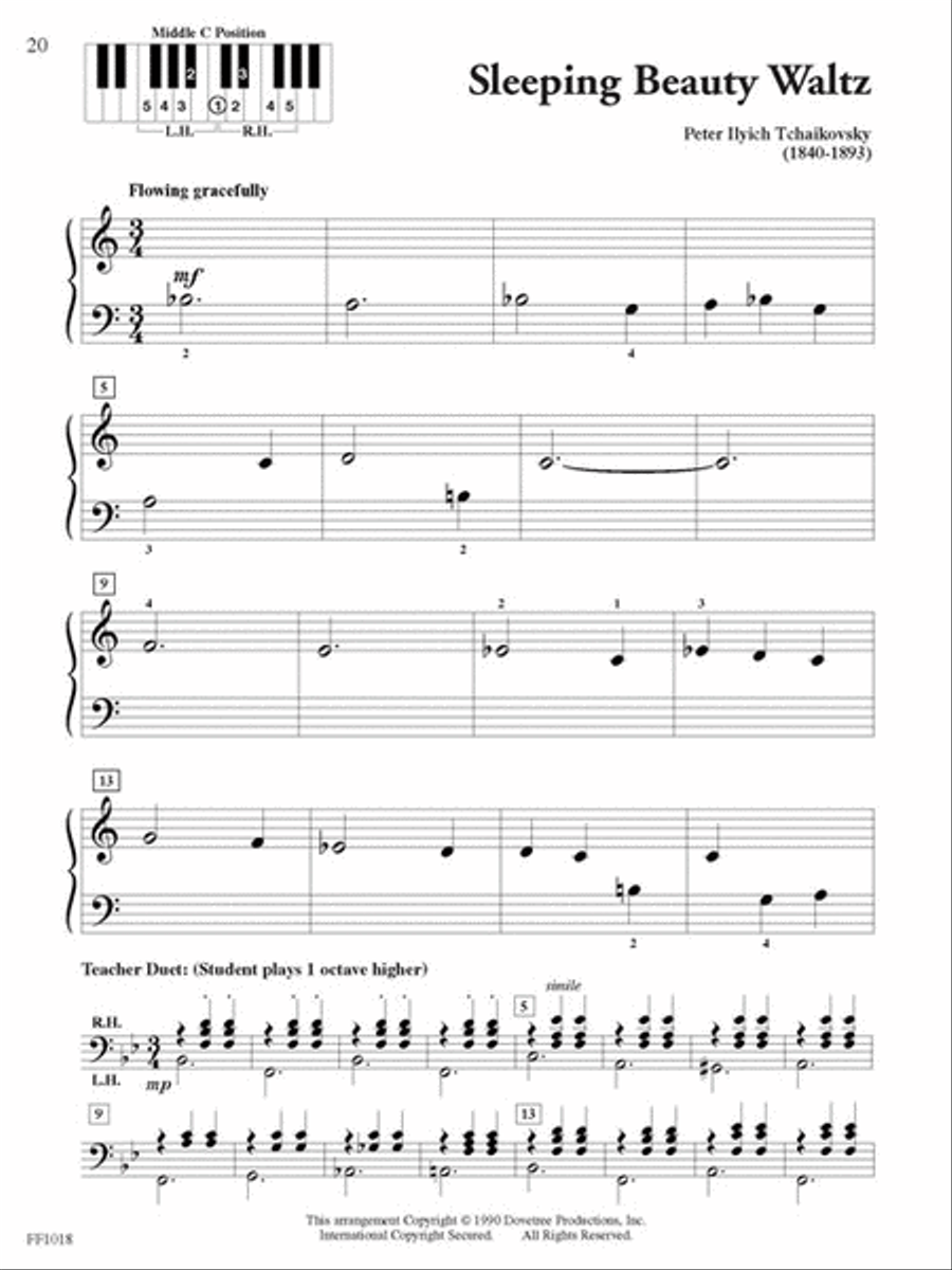 PlayTime® Piano Classics Piano Method scores gallery preview page 7