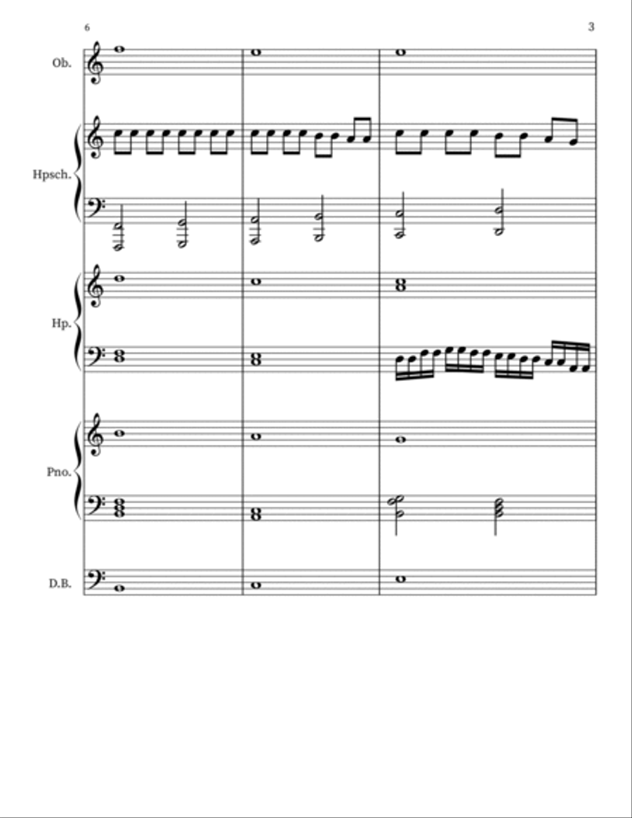 The Banshees Of Cork Oboe scores gallery preview page 3
