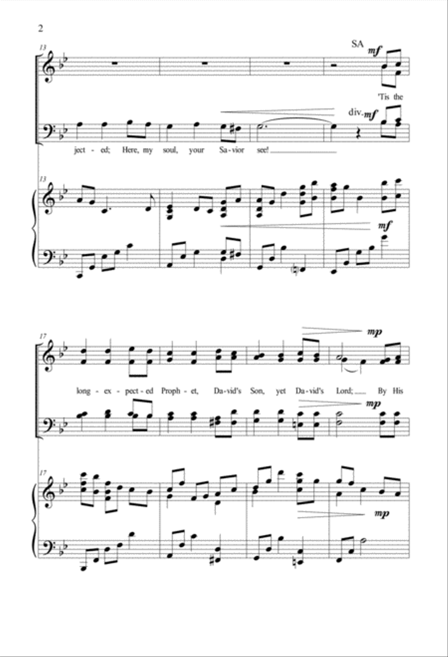 Stricken, Smitten, and Afflicted 4-Part scores gallery preview page 2