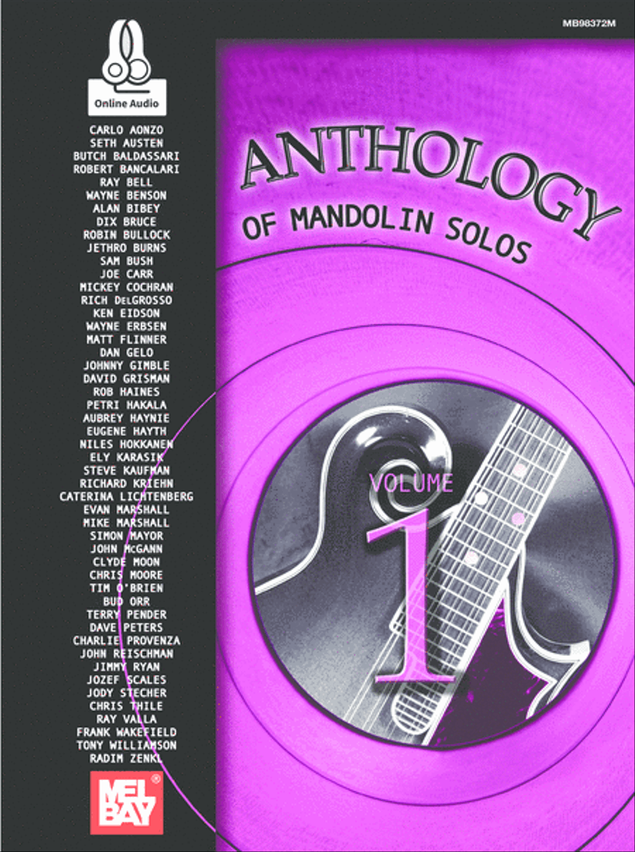 Master Anthology of Mandolin Solos, Volume 1 image number null