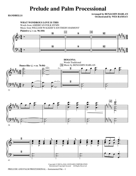 Prelude And Palm Processional - Handbells