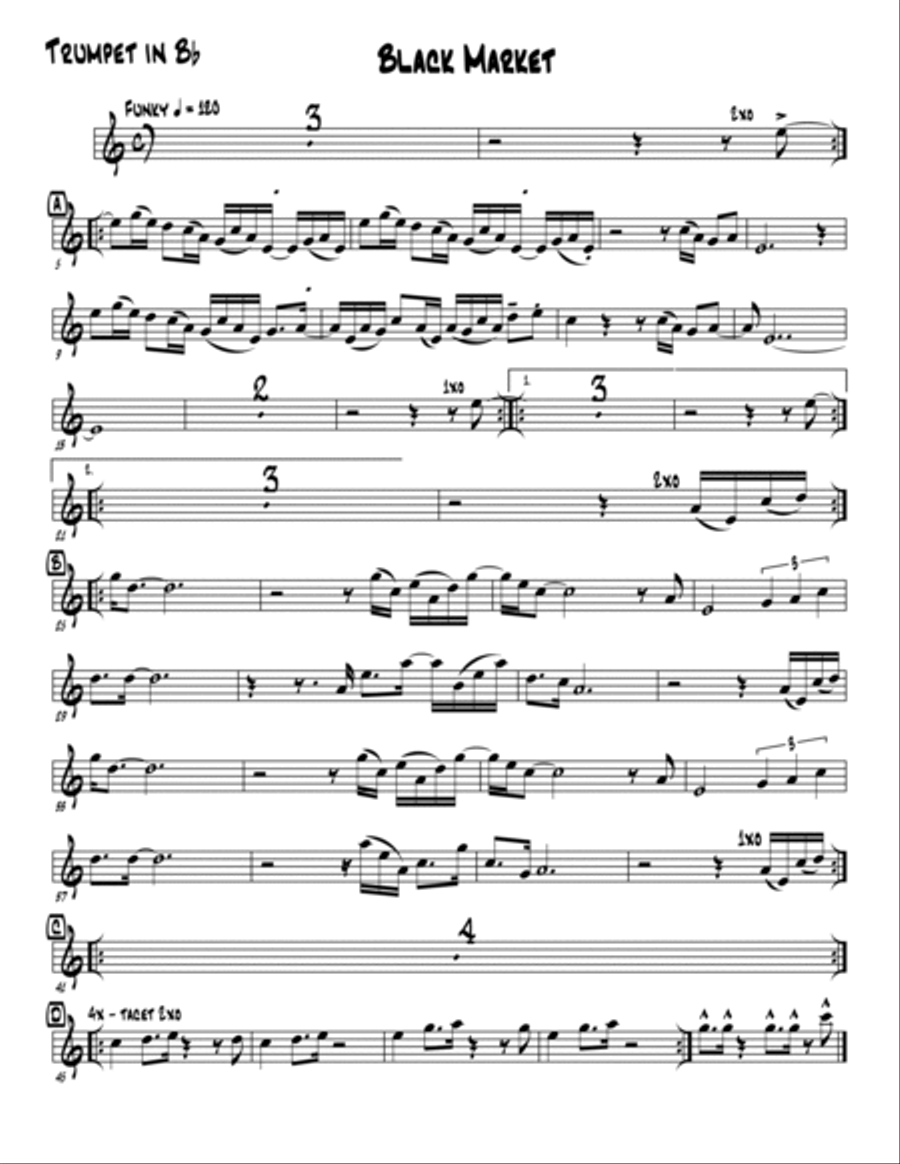 Black Market Black Market Jazz Ensemble scores gallery preview page 3