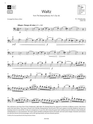 Waltz (Grade 5, B3, from the ABRSM Cello Syllabus from 2024)