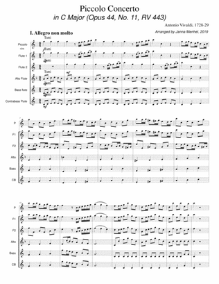 A. Vivaldi Flautino Concerto RV443