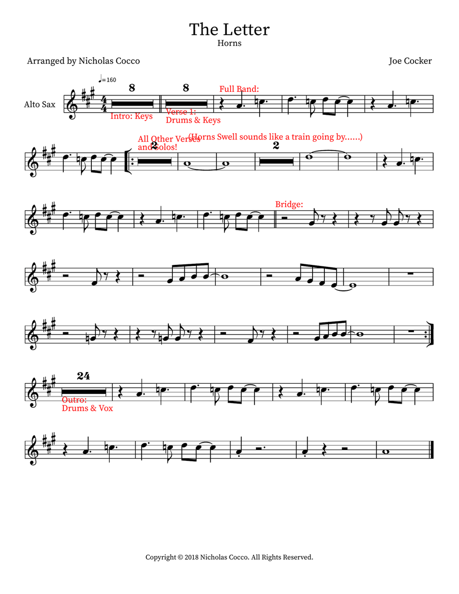 The Letter Small Ensemble scores gallery preview page 3