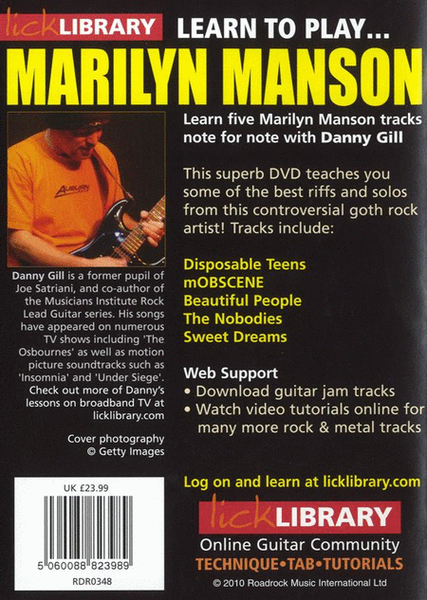 Learn To Play Marilyn Manson