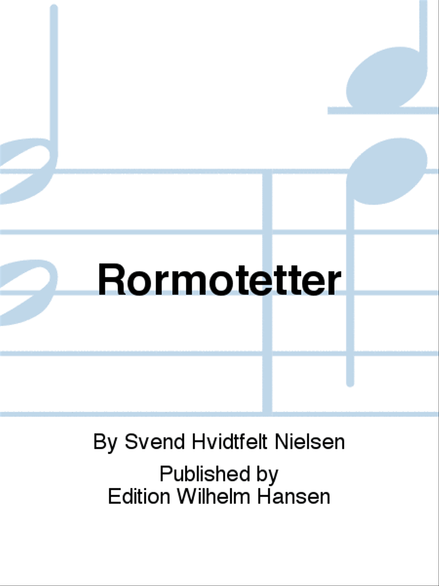 Rørmotetter Choir scores gallery preview page 1