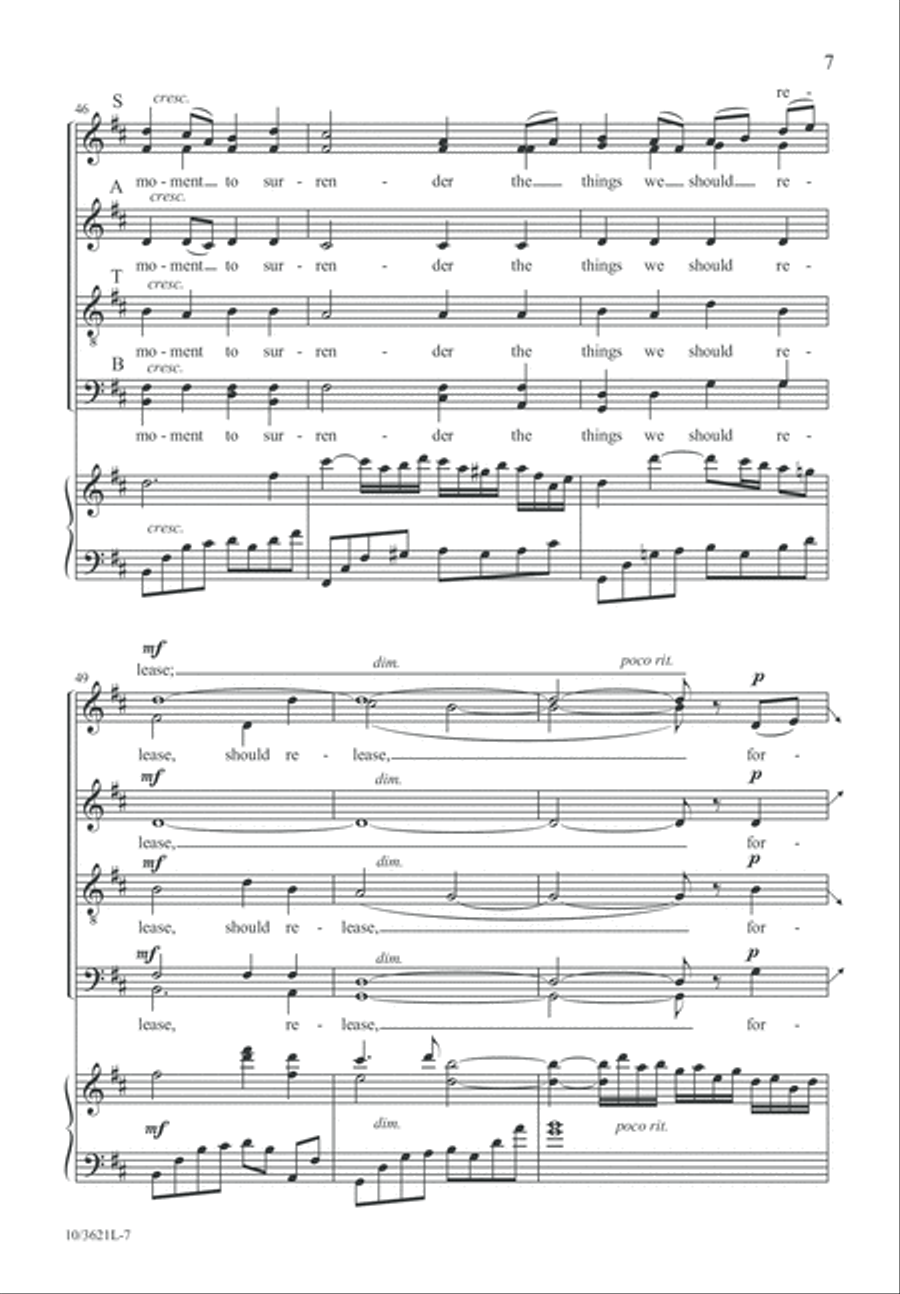 The Time for Turning Divisi scores gallery preview page 7