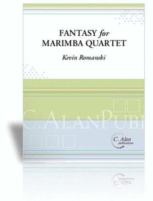 Book cover for Fantasy for Marimba Quartet
