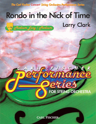 Book cover for Rondo in the Nick of Time