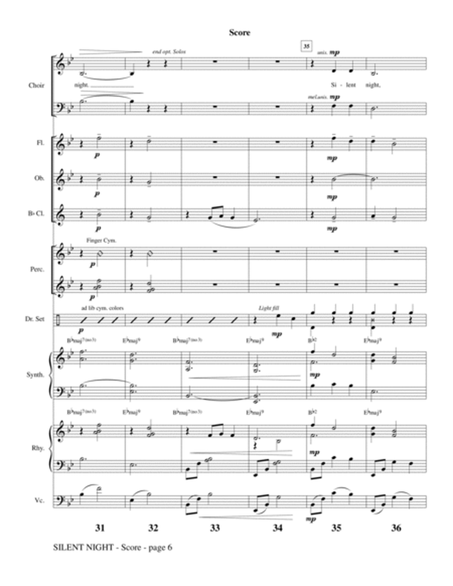 Silent Night (Close Your Eyes and Sleep) - Full Score