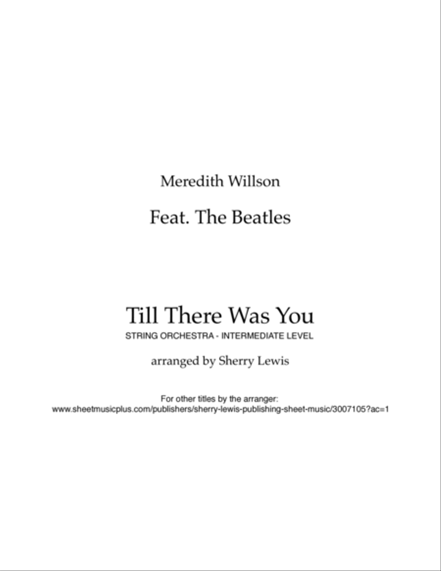 Till There Was You String Quintet scores gallery preview page 2