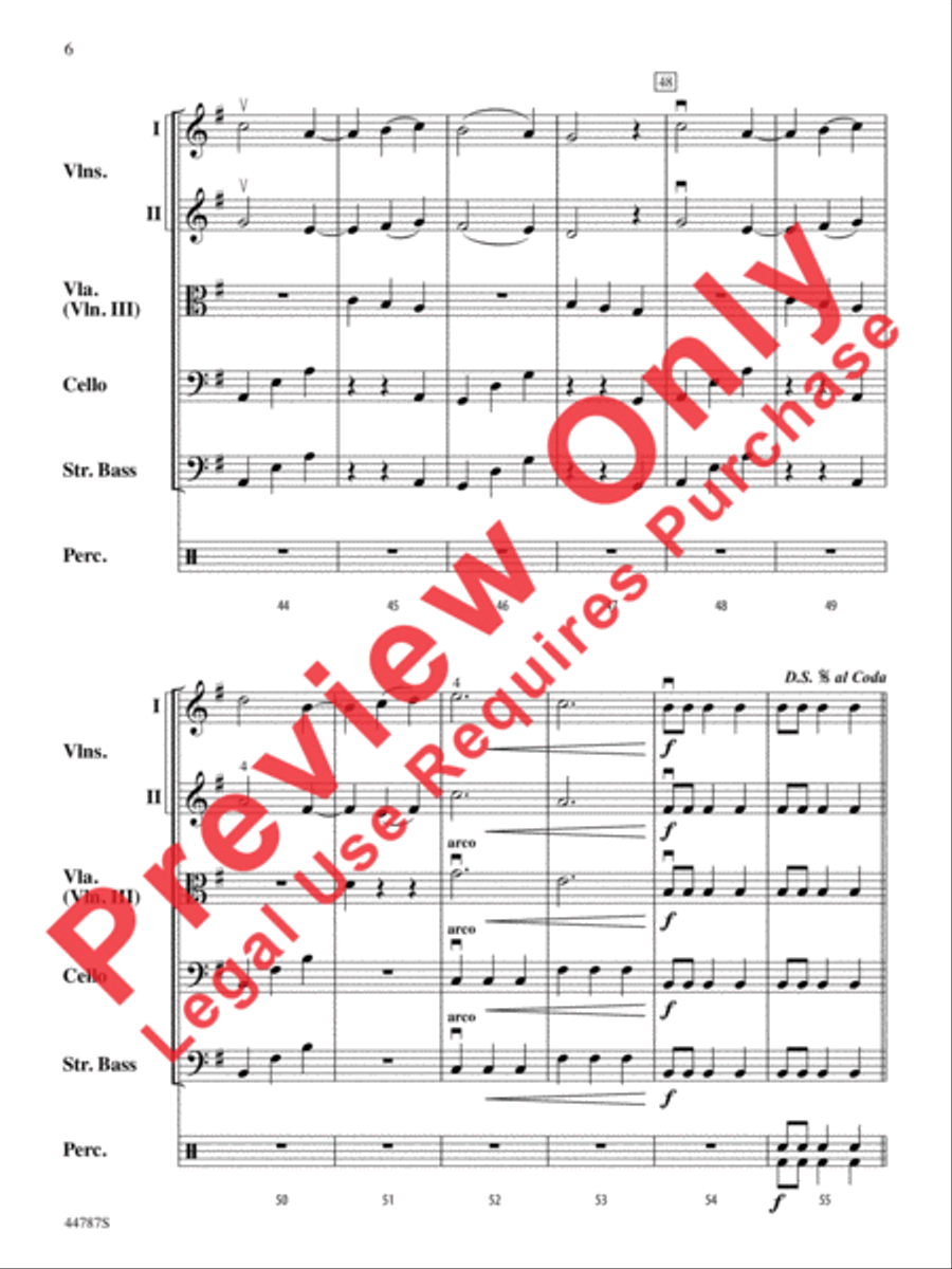 Furiant String Orchestra scores gallery preview page 7