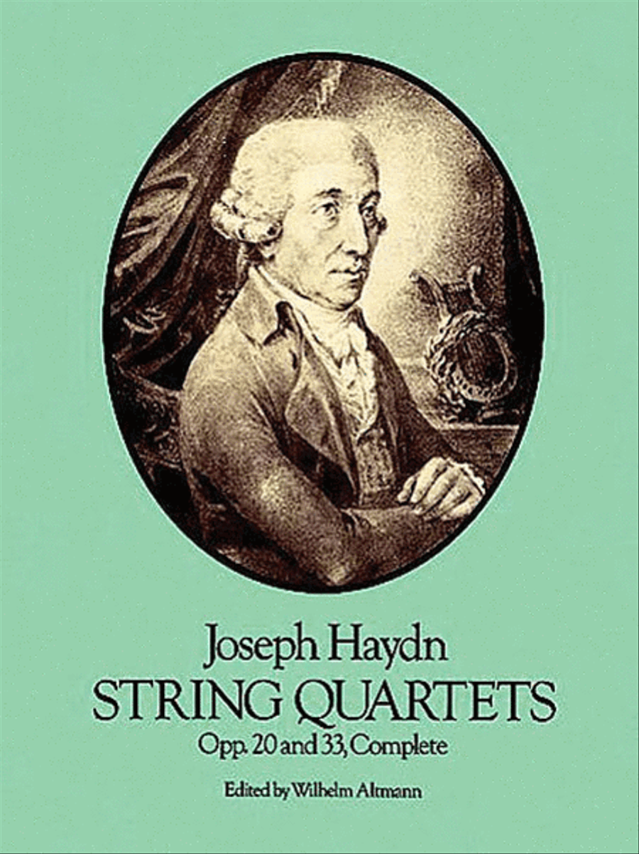 String Quartets, Opp. 20 and 33, Complete String Quartet scores gallery preview page 1