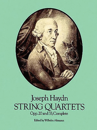 Book cover for String Quartets, Opp. 20 and 33, Complete
