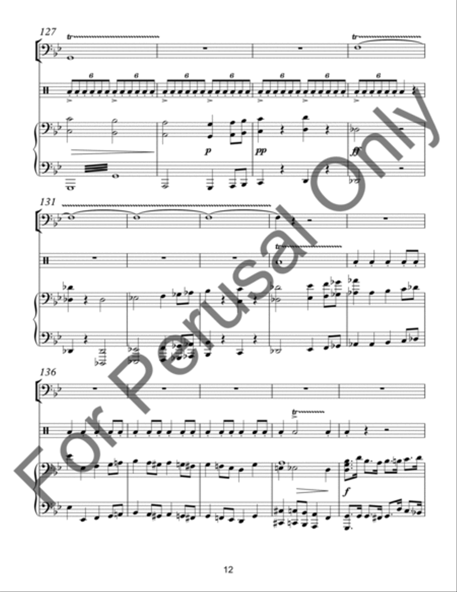 March To The Scaffold March To The Scaffold Percussion scores gallery preview page 13