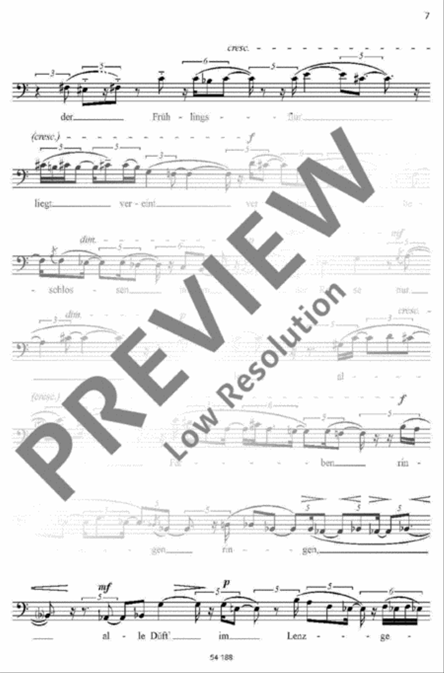 Rose, Meer und Sonne Rose, Meer und Sonne Baritone Horn scores gallery preview page 4