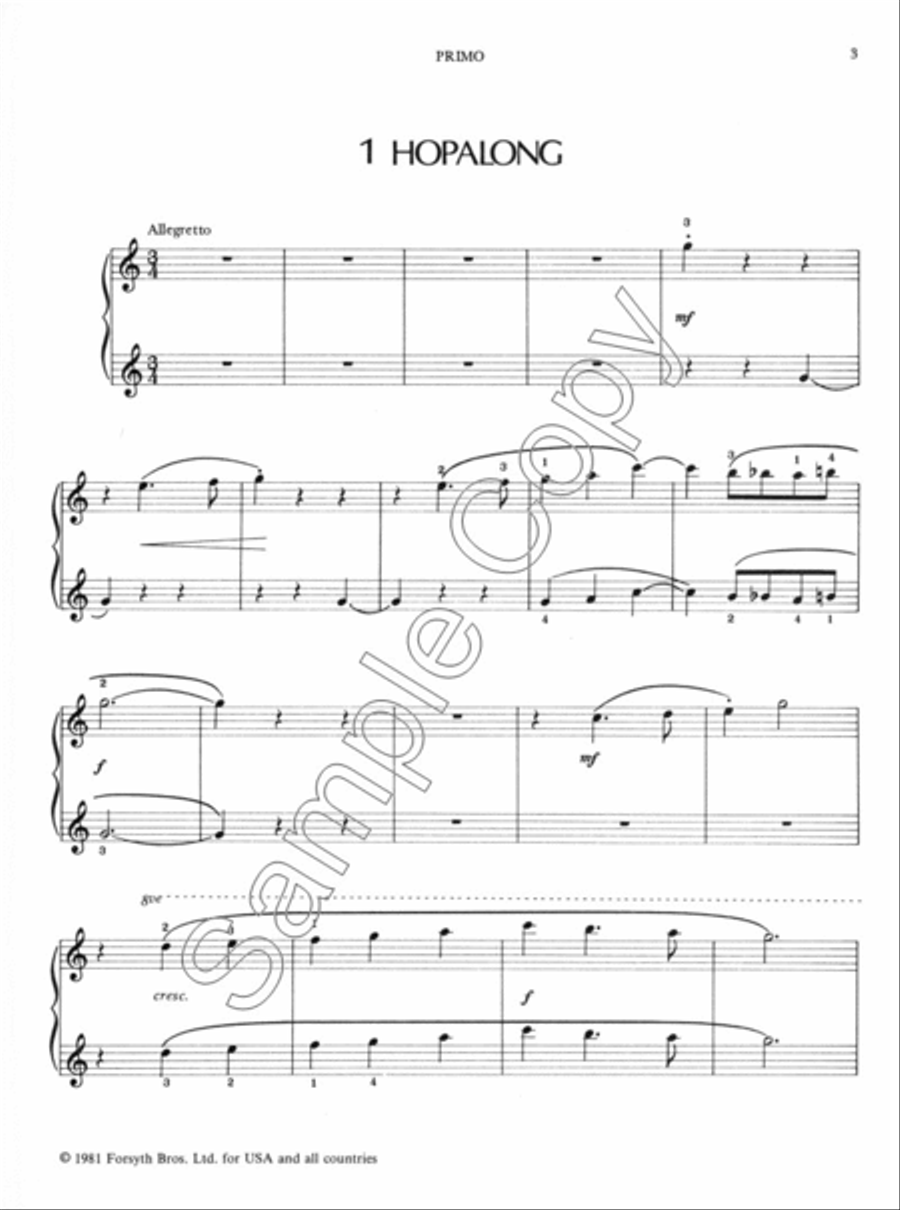 For You and Me Book 2 Piano Duet scores gallery preview page 3