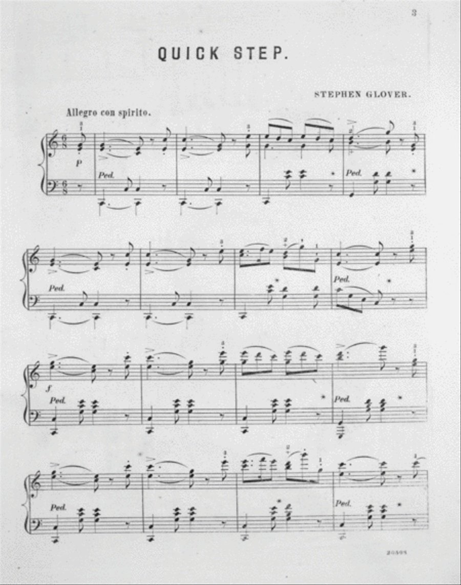 Maj. Anderson's Quick Step Piano Solo scores gallery preview page 2