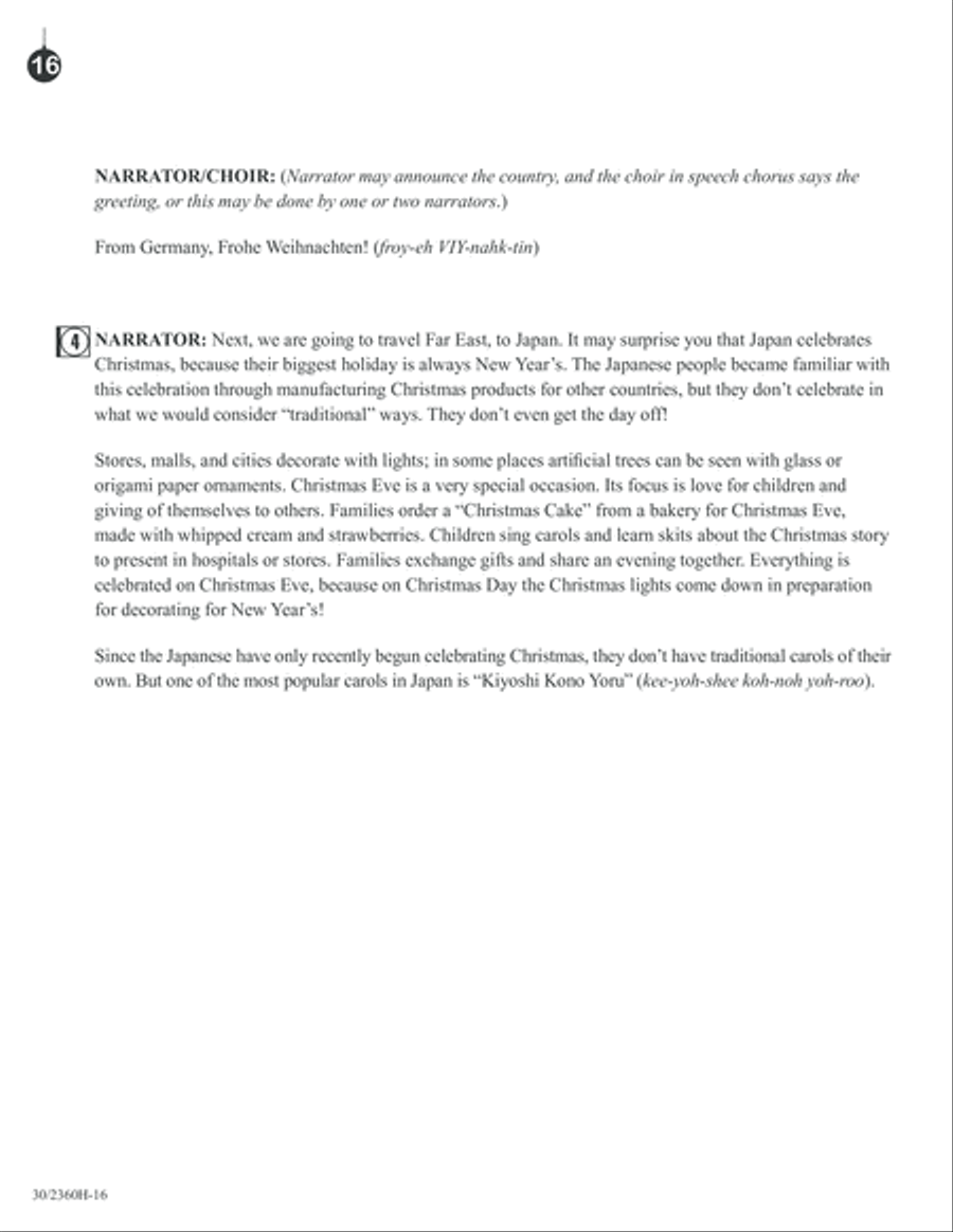 It's Christmas Everywhere! Unison Choir scores gallery preview page 17