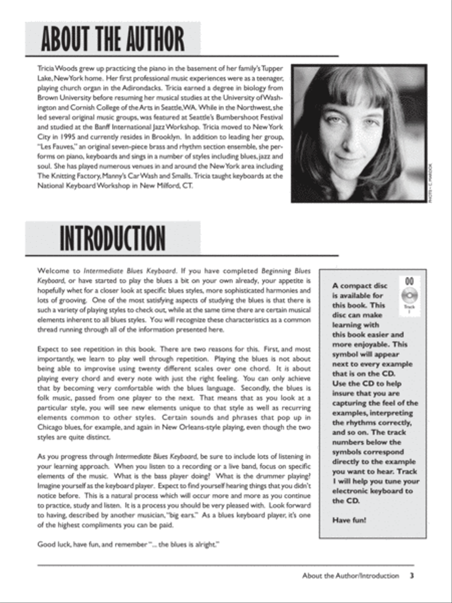 Complete Blues Keyboard Method Piano Method scores gallery preview page 3