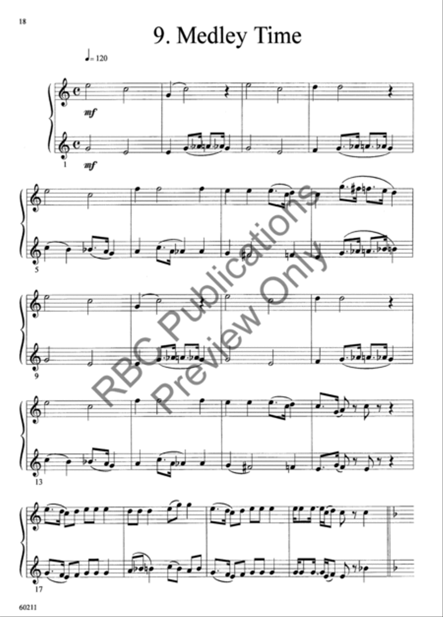 Clarinet Duets Vol 1 Choir scores gallery preview page 21