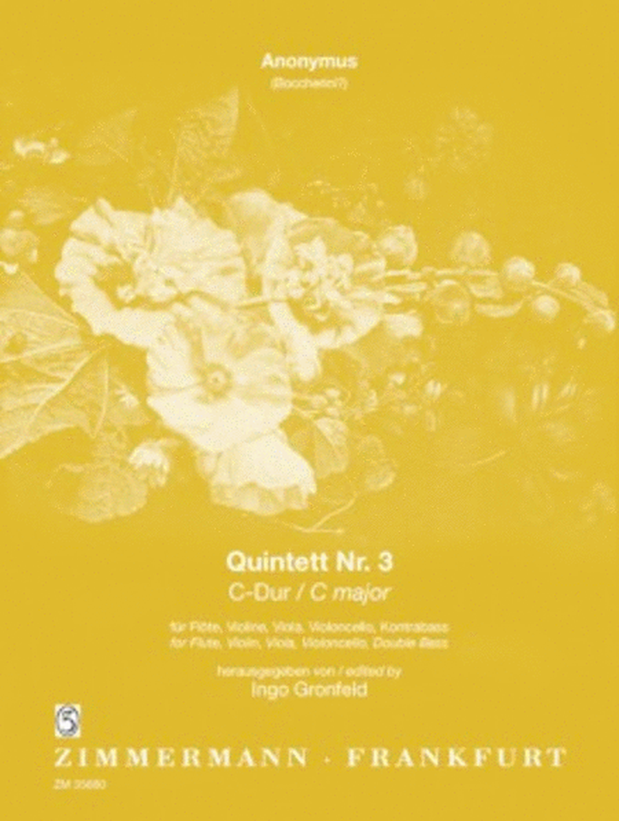 Quintett Nr. 3 C-Dur