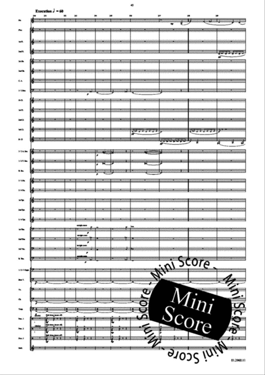 Jeanne d'Arc Concert Band scores gallery preview page 49