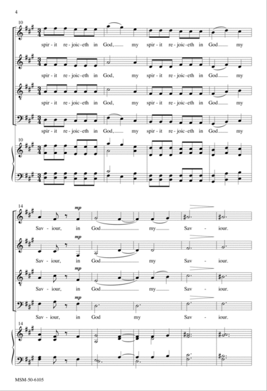 Truro Evening Canticles Truro Evening Canticles 4-Part scores gallery preview page 4