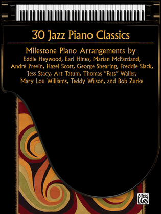Book cover for 30 Jazz Piano Classics