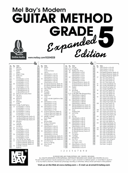 Modern Guitar Method Grade 5, Expanded Edition image number null