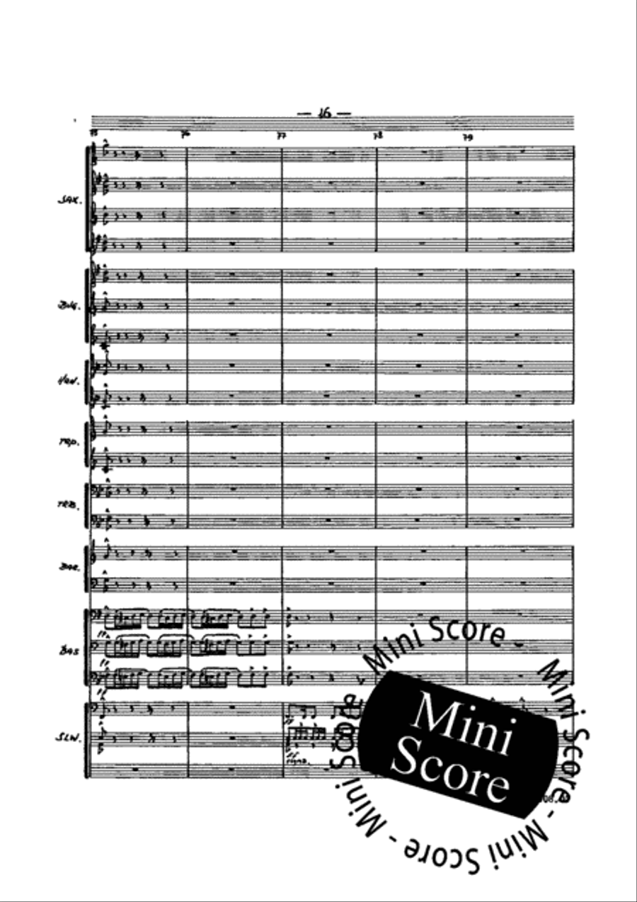 Concertante Muziek Concert Band scores gallery preview page 20