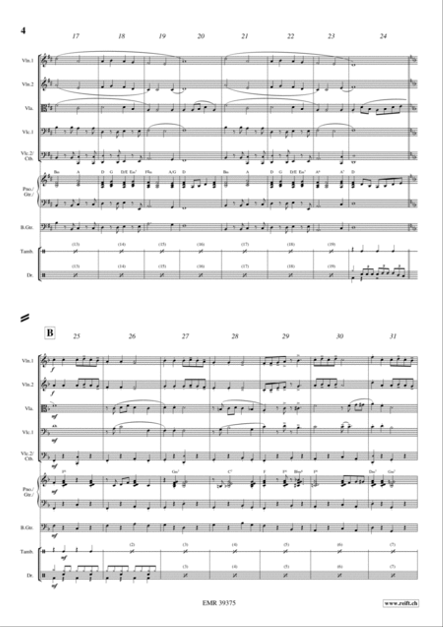 Let's Be Merry Let's Be Merry Bass Guitar scores gallery preview page 3