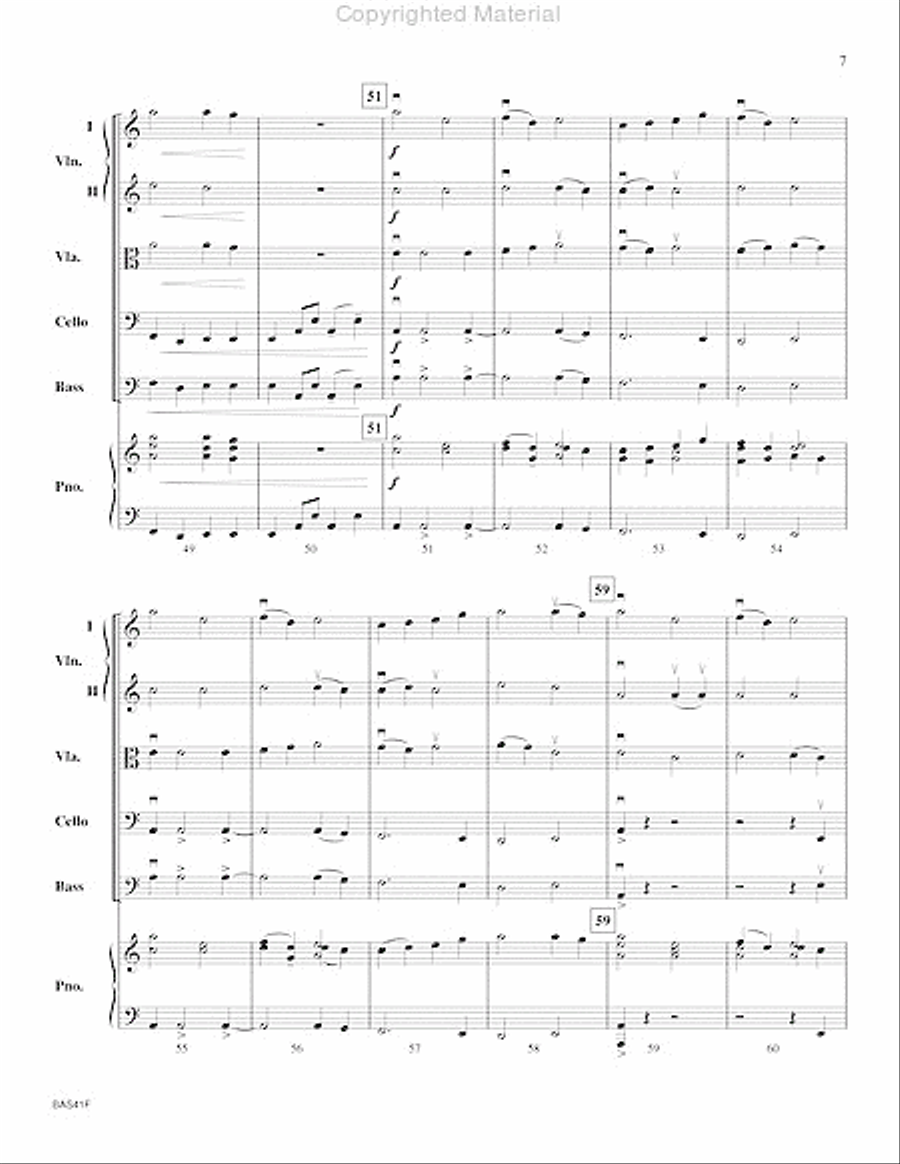 Enchanted Village String Orchestra scores gallery preview page 8