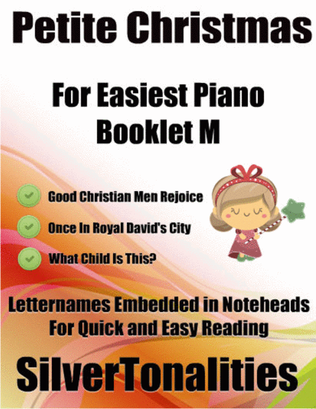 Petite Christmas for Easiest Piano Booklet M