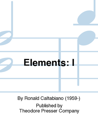 Elements: I