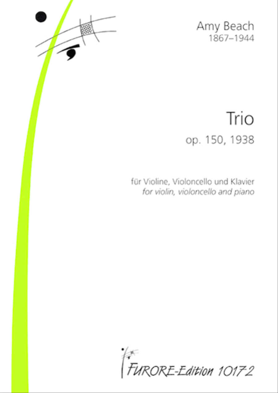 Trio op.150 Piano Trio scores gallery preview page 1