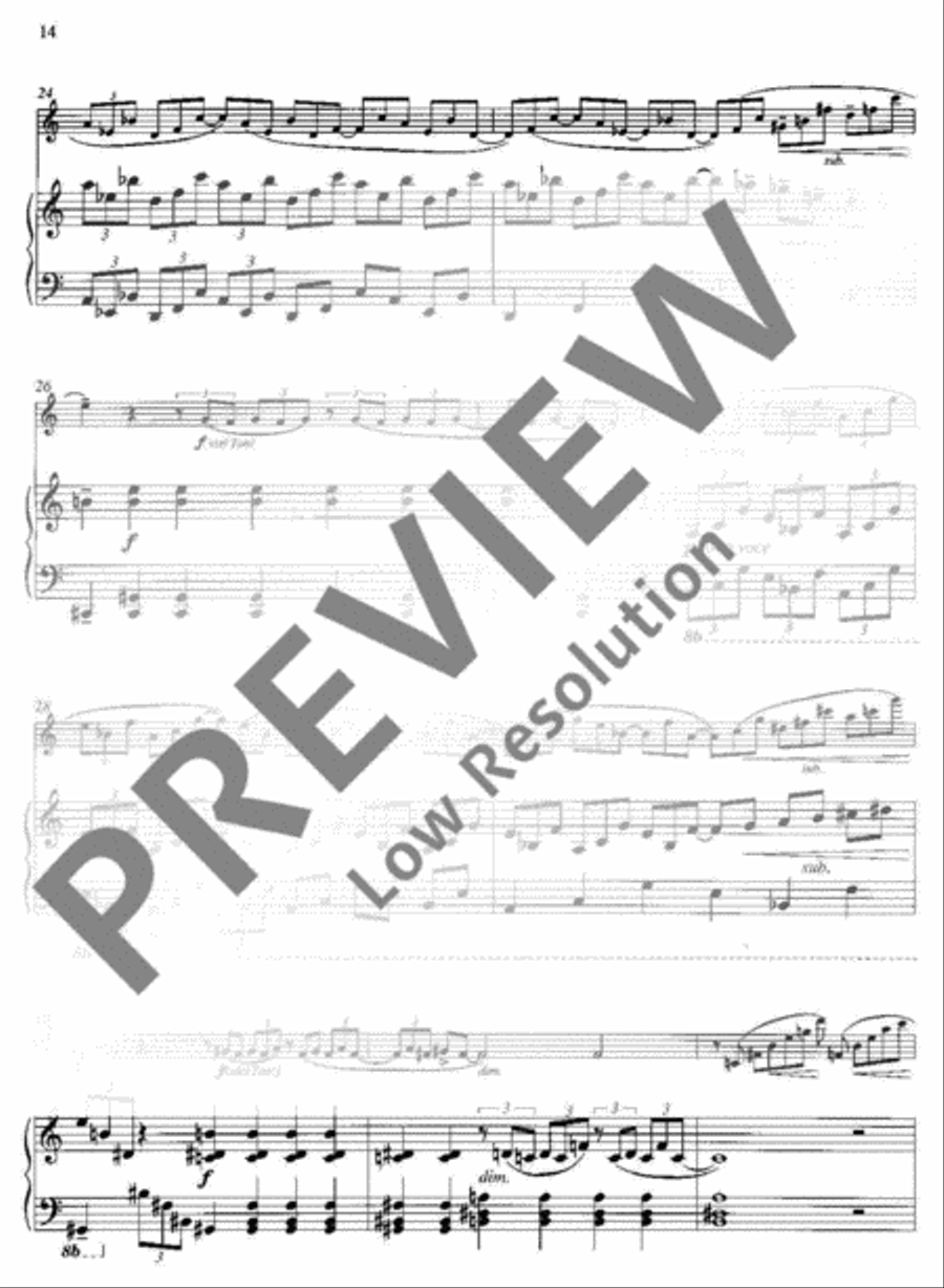 Humoresken und Romanzen Humoresken und Romanzen Flute Solo scores gallery preview page 15