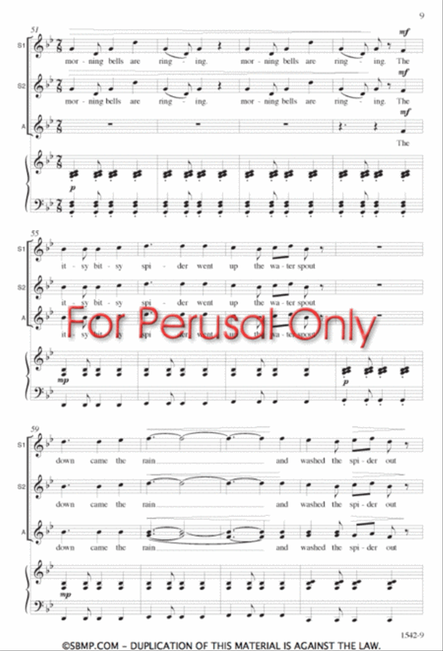 KidSong - SSA Octavo SSA scores gallery preview page 8