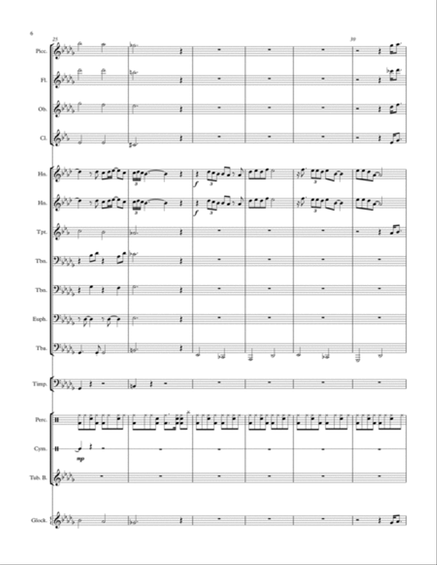 A Moment Like This Large Ensemble scores gallery preview page 6