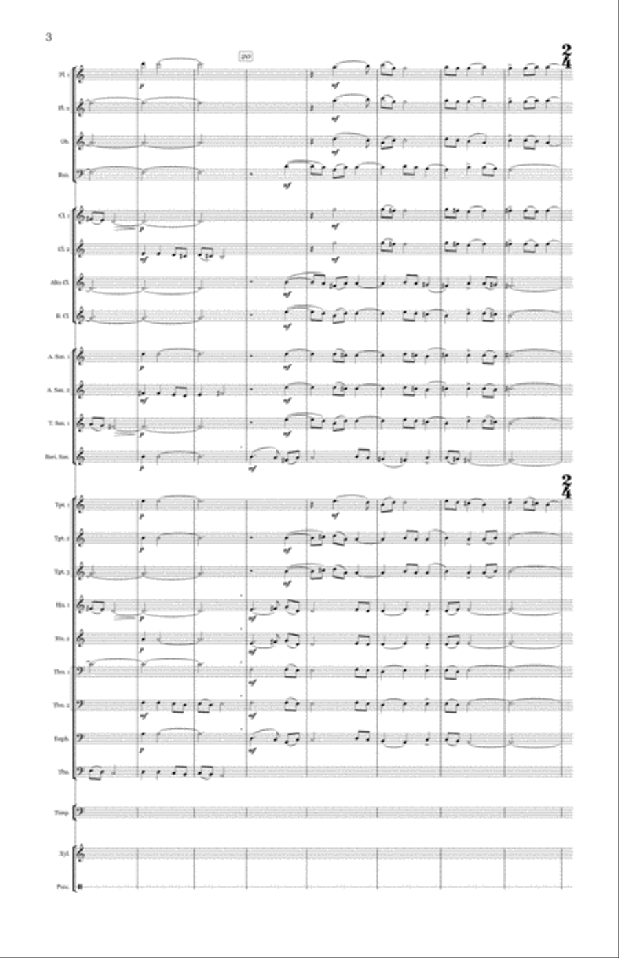 Leezavetah Concert Band scores gallery preview page 5