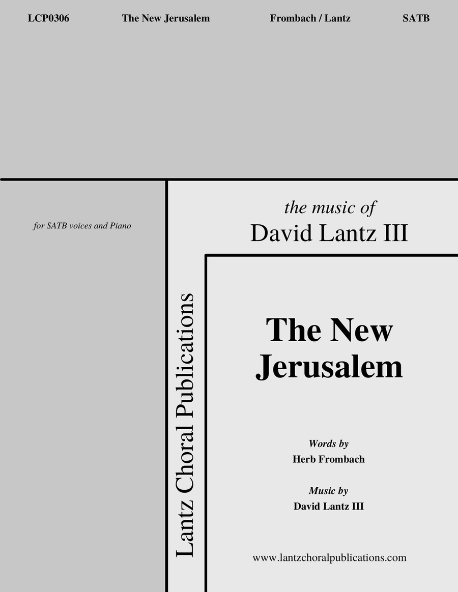 The New Jerusalem 4-Part scores gallery preview page 1