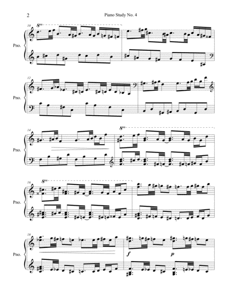 Piano Study No. 4