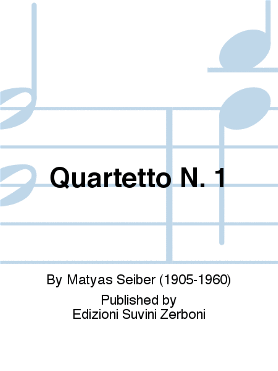 Quartetto N. 1 String Quartet scores gallery preview page 1