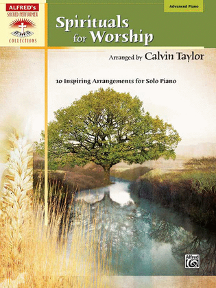 Book cover for Spirituals for Worship