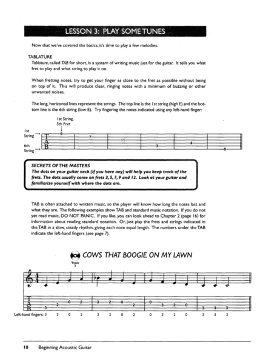 Complete Acoustic Guitar Method Complete Edition Acoustic Guitar scores gallery preview page 19