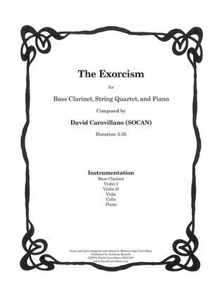 The Exorcism for bass clarinet, strings & piano
