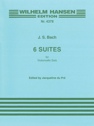 Book cover for 6 Suites for Solo Violoncello